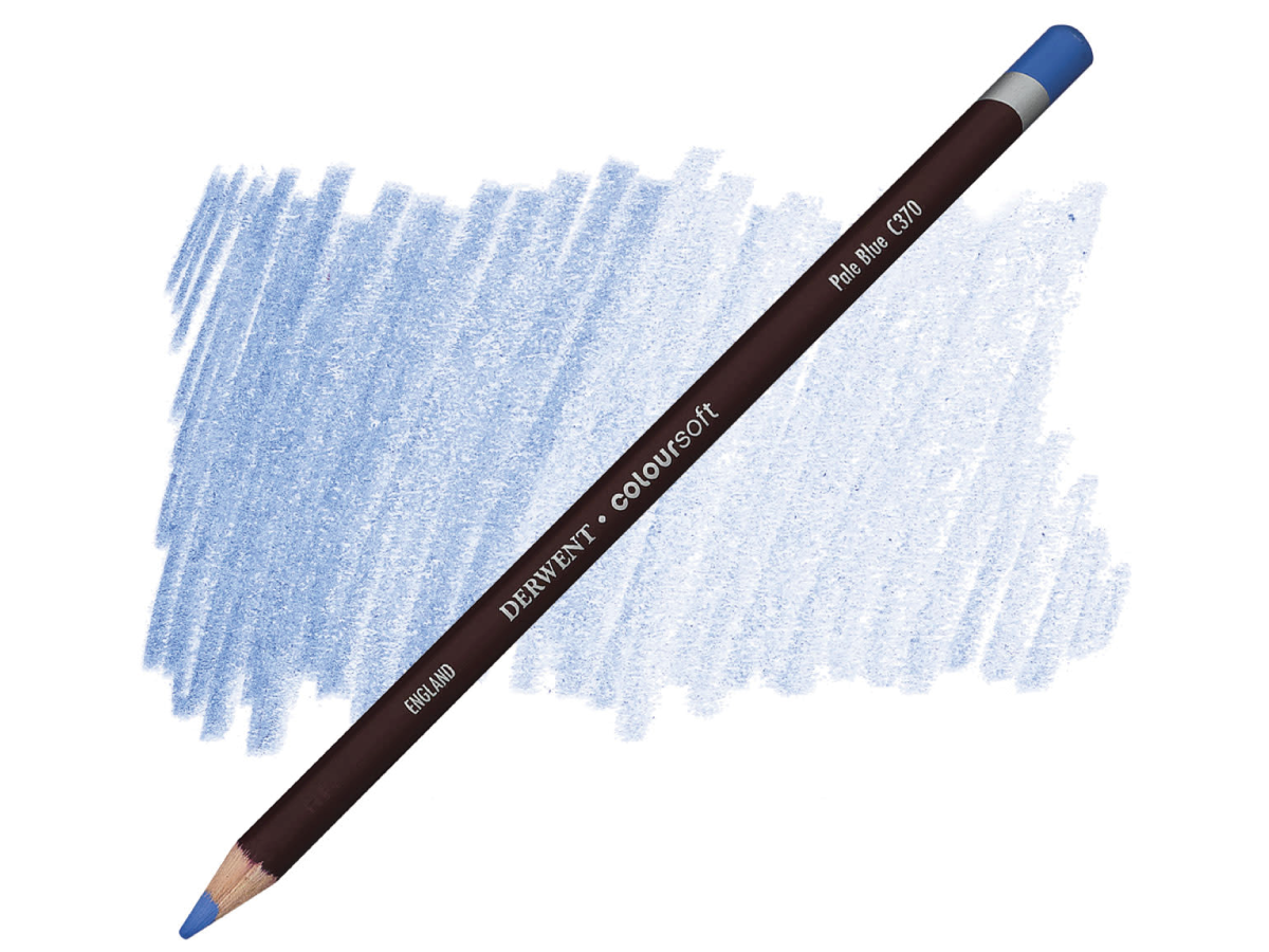 DERWENT COLOURSOFT BUNTSTIFT 370 PALE BLUE 1