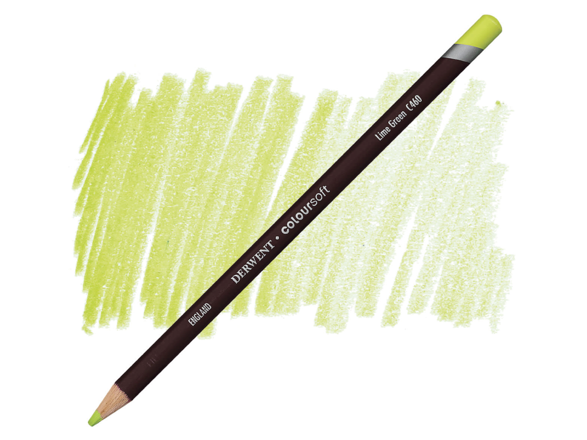 DERWENT COLOURSOFT BUNTSTIFT 460 LIME GREEN 1