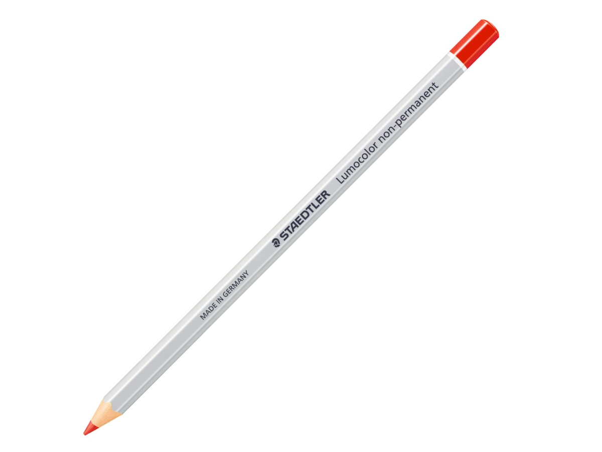 STAEDLER LUMOCOLOR PERMANENT 108 GLASOCHROM ROOD 1