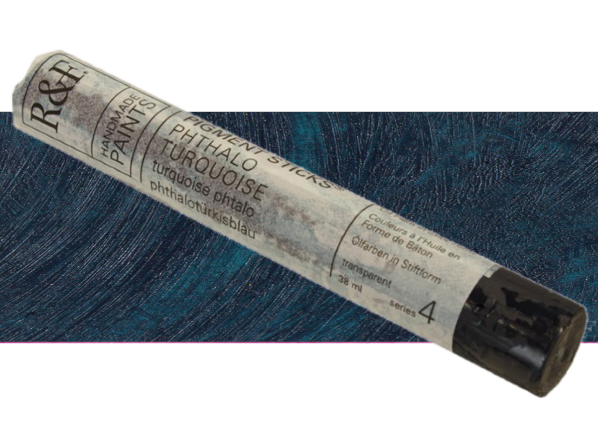 R&F PIGMENT STICK 38ML RF2144 PHTHALO TURQUOISE 1