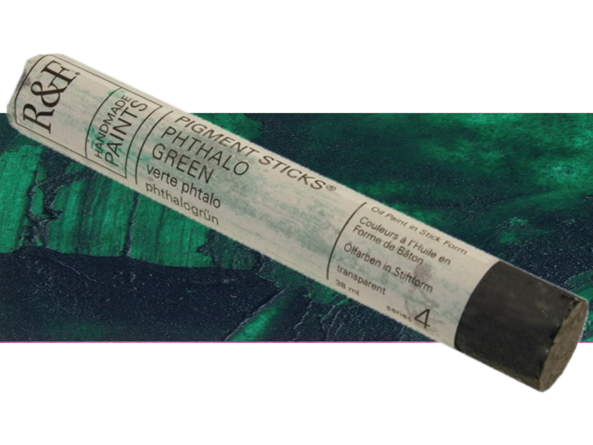 R&F PIGMENT STICK 38ML RF2145 PHTHALO GREEN 1