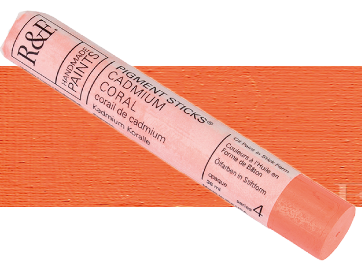 R&F PIGMENT STICK 38ML RF214N CADMIUM CORAL 1