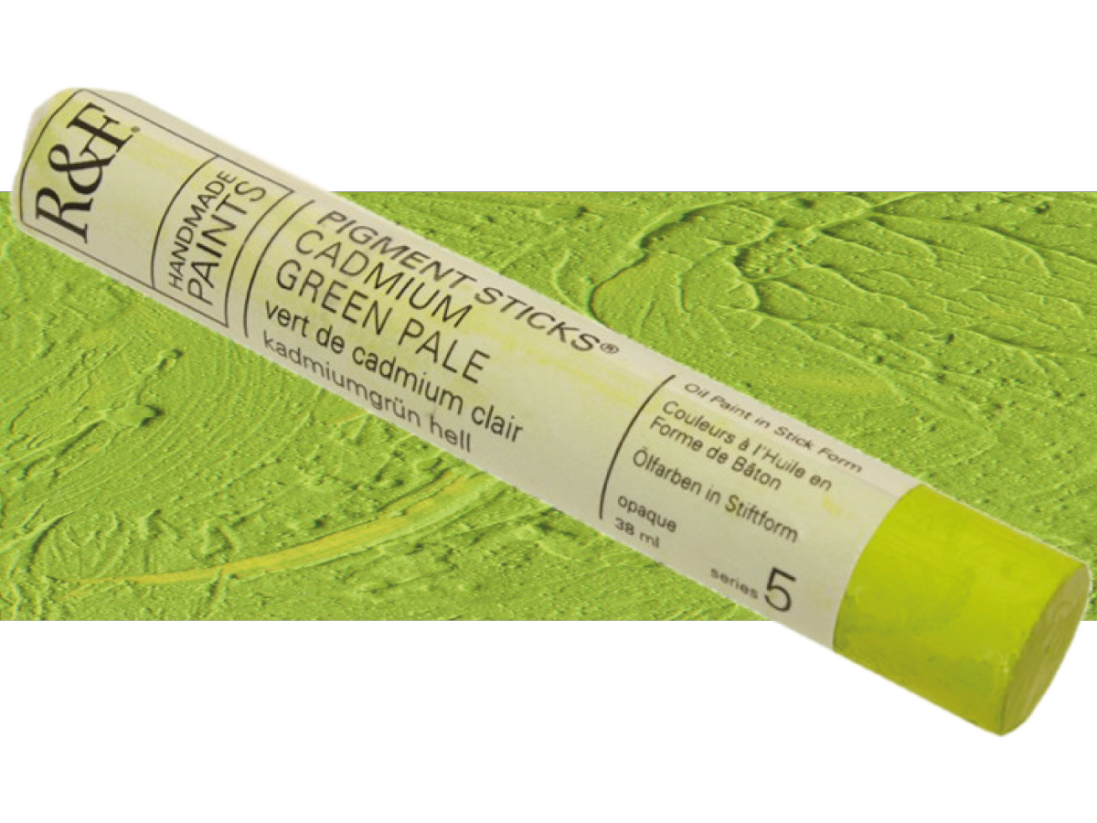 R&F PIGMENT STICK 38ML RF2155 CADMIUM GREEN PALE 1