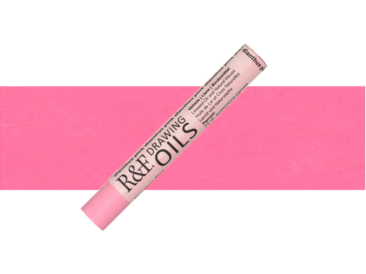 R&F DRAWING OIL STICK 12ML DIANTHUS PINK 113 1