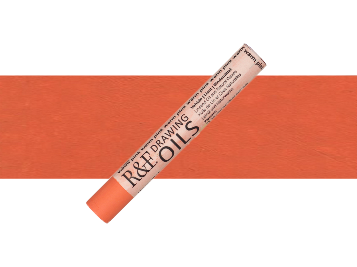 R&F DRAWING OIL STICK 12ML WARM PINK 138 1