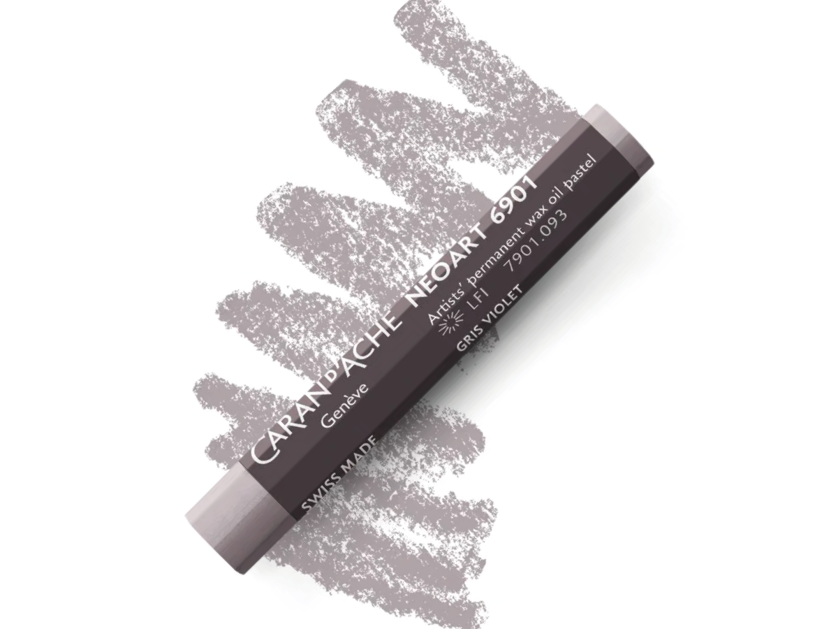 CARAN D'ACHE NEOART 6901 WAX-OIL VIOLET GREY 1