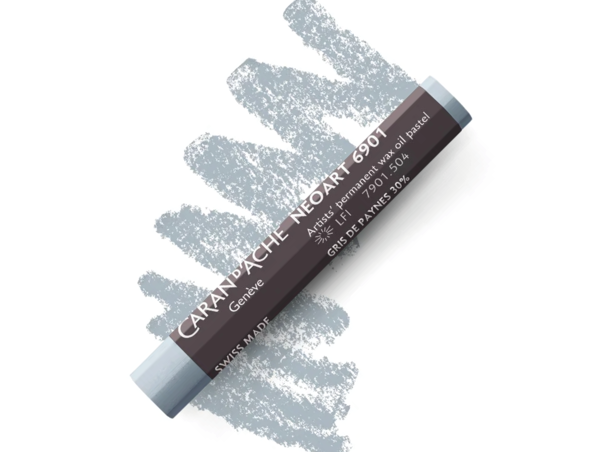 CARAN D'ACHE NEOART 6901 WAX-OIL PAYNE'S GREY 30% 1