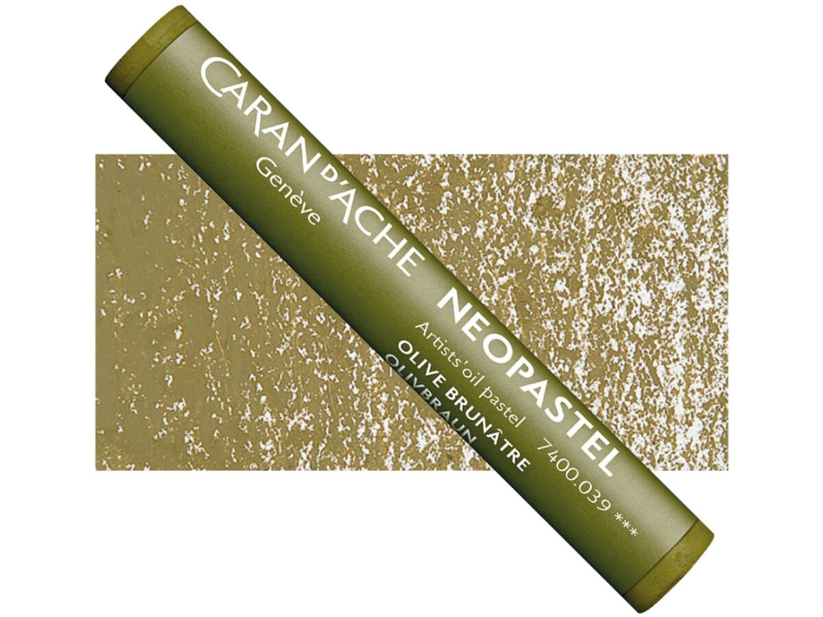 CARAN D'ACHE NEOPASTEL 039 OLOIVBRAUN 1