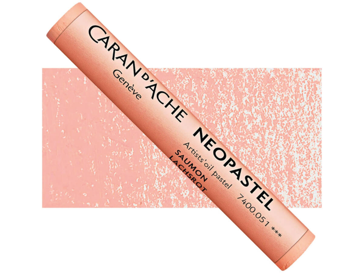 CARAN D'ACHE NEOPASTEL 051 LACHSROT 1