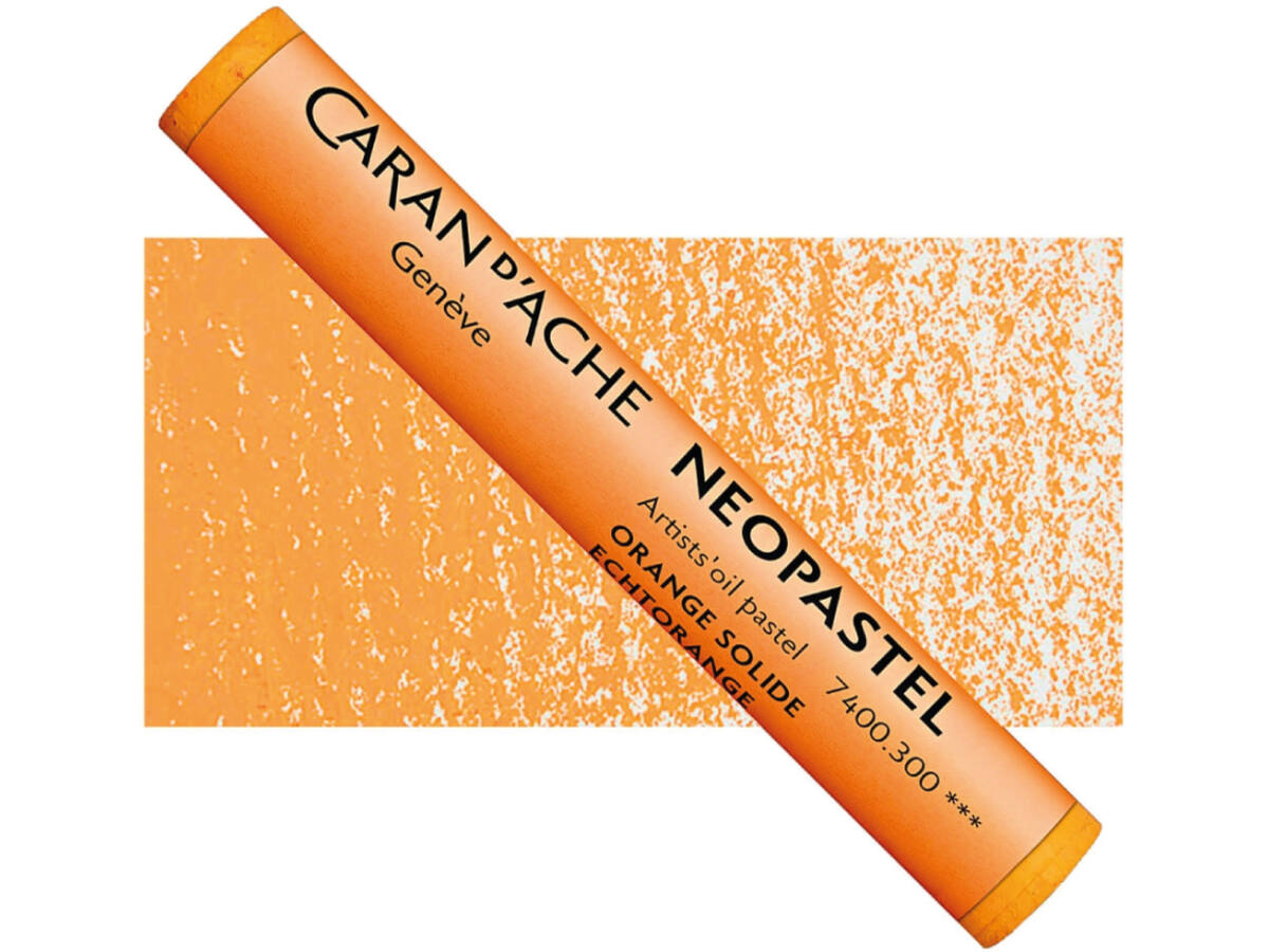 CARAN D'ACHE NEOPASTEL 300 FAST ORANGE 1