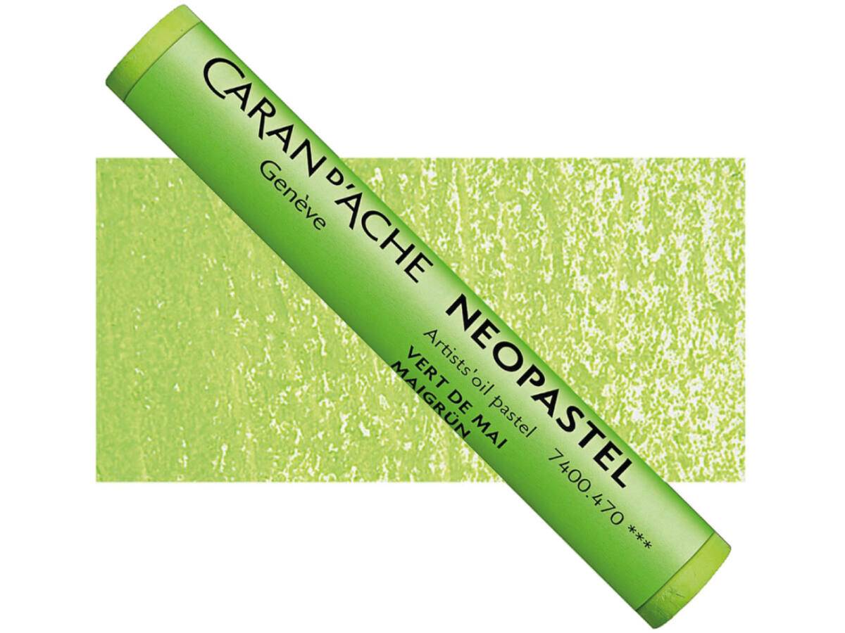 CARAN D'ACHE NEOPASTEL 470 SPRING GRÜN 1