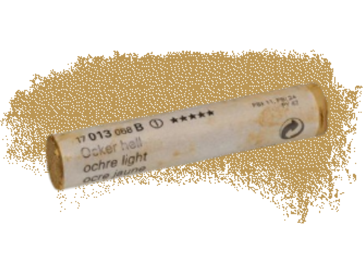 SCHMINCKE WEICHE KÜNSTLER PASTELLFARBE OCKER HELL 013B 1