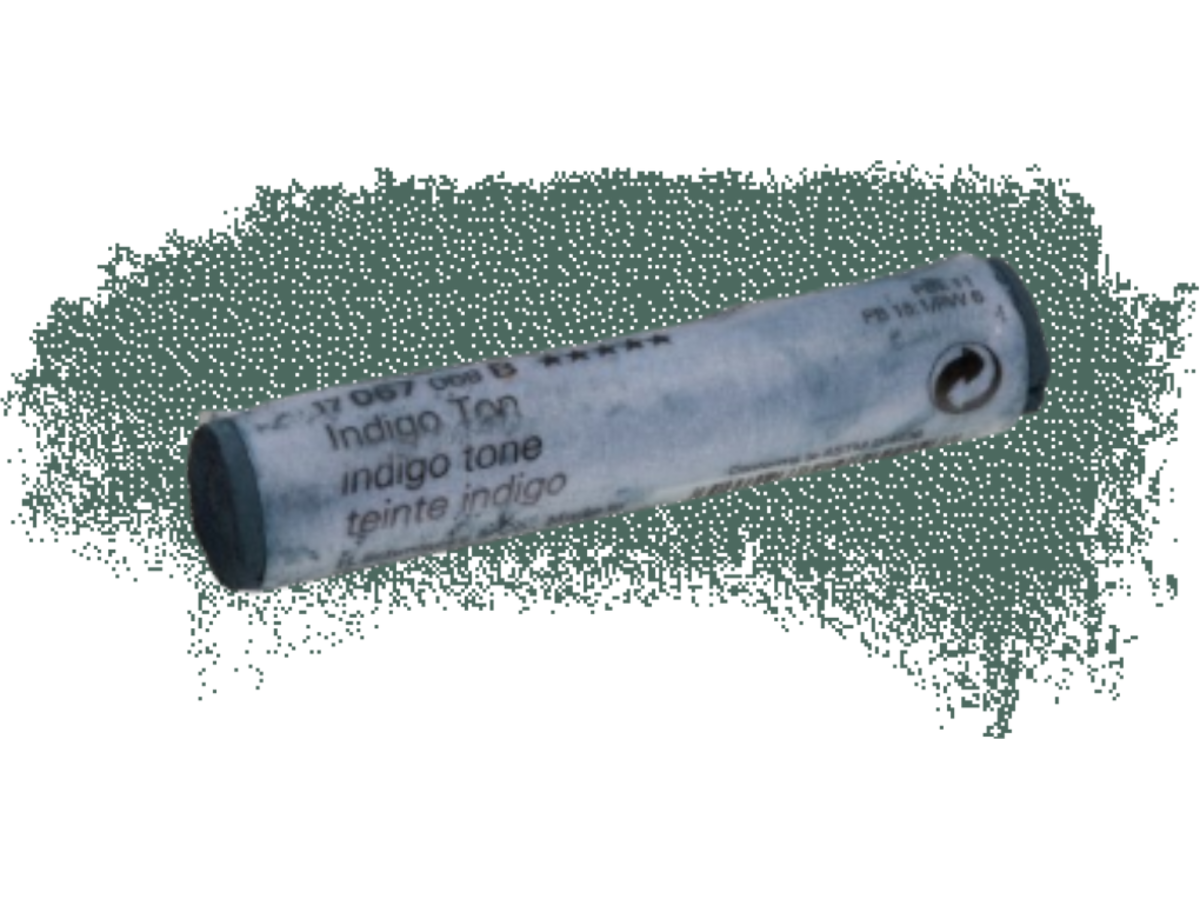 SCHMINCKE WEICHE KÜNSTLER PASTELLFARBE INDIGO 067B 1