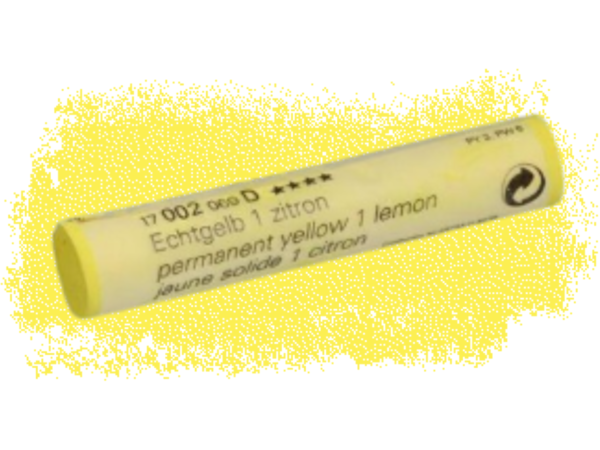 SCHMINCKE WEICHE KÜNSTLER PASTELLFARBE ECHTGELB 1 ZITRON 002D 1