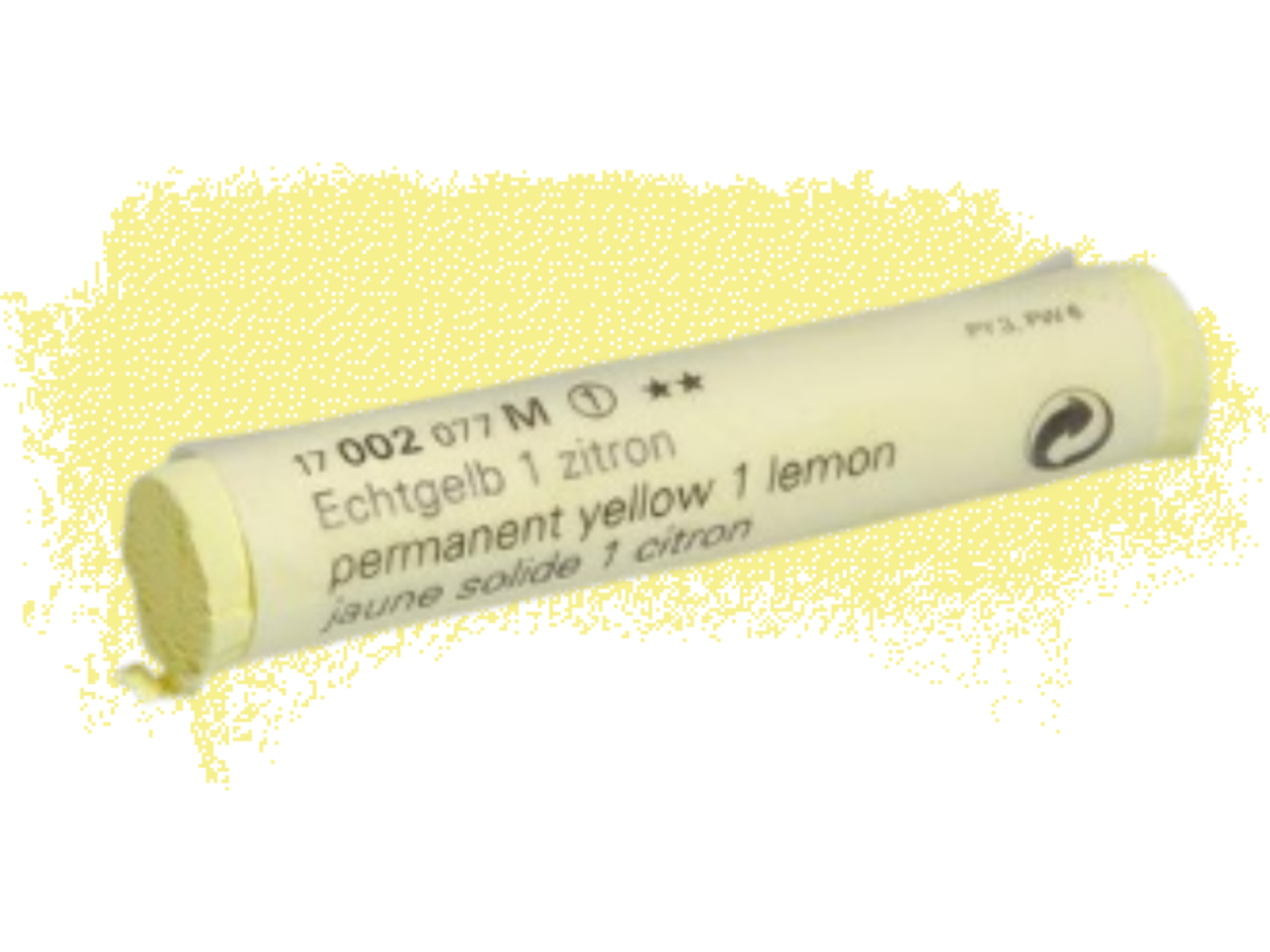 SCHMINCKE WEICHE KÜNSTLER PASTELLFARBE ECHTGELB 1 ZITRON 002M 1