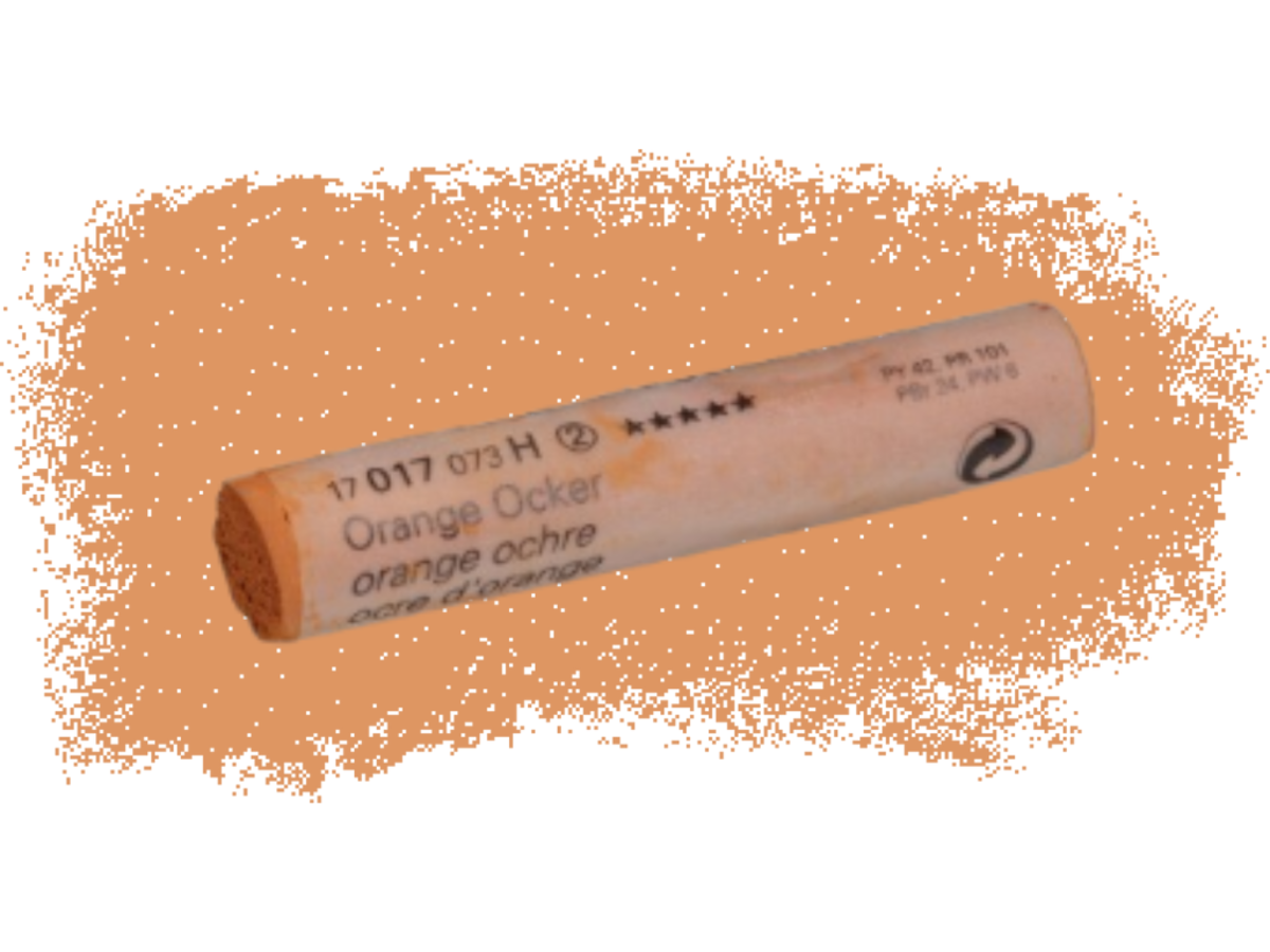 SCHMINCKE WEICHE KÜNSTLER PASTELLFARBE ORANGE OCKER 017H 1
