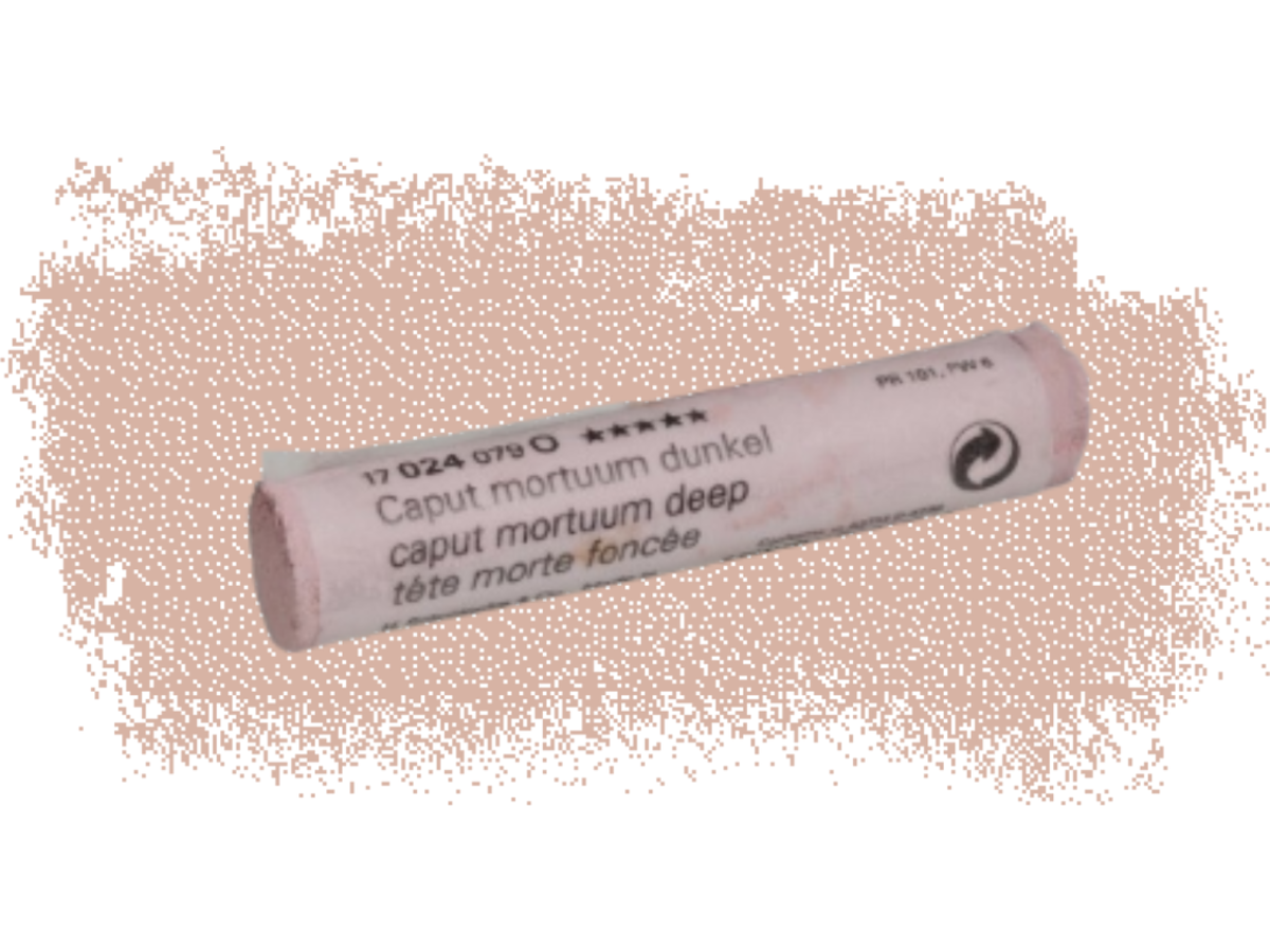 SCHMINCKE WEICHE KÜNSTLER PASTELLFARBE CAPUT MORTUUM DUNKEL 024O 1