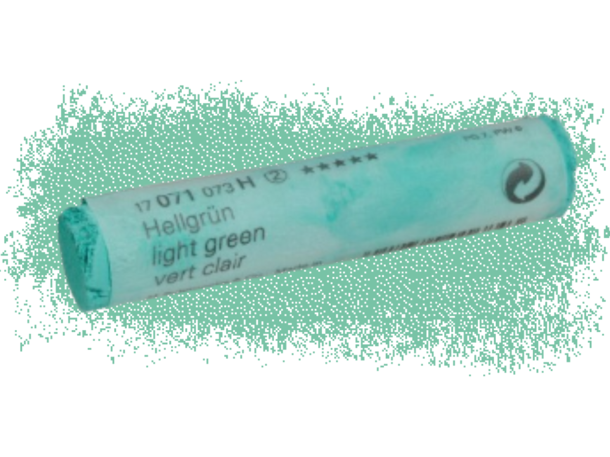 SCHMINCKE WEICHE KÜNSTLER PASTELLFARBE HELL GRÜN 071H 1