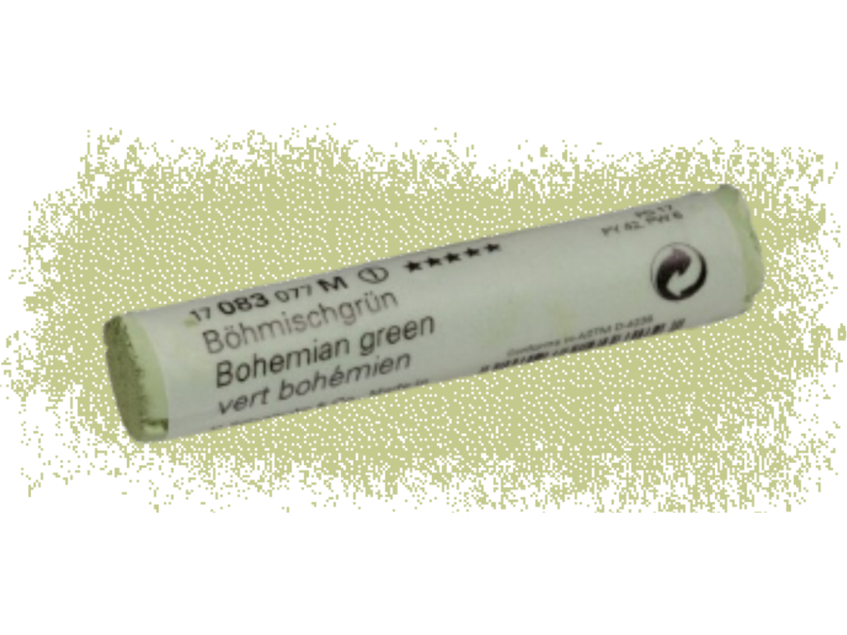SCHMINCKE WEICHE KÜNSTLER PASTELLFARBE BÖHMISCHGRÜN 083M 1