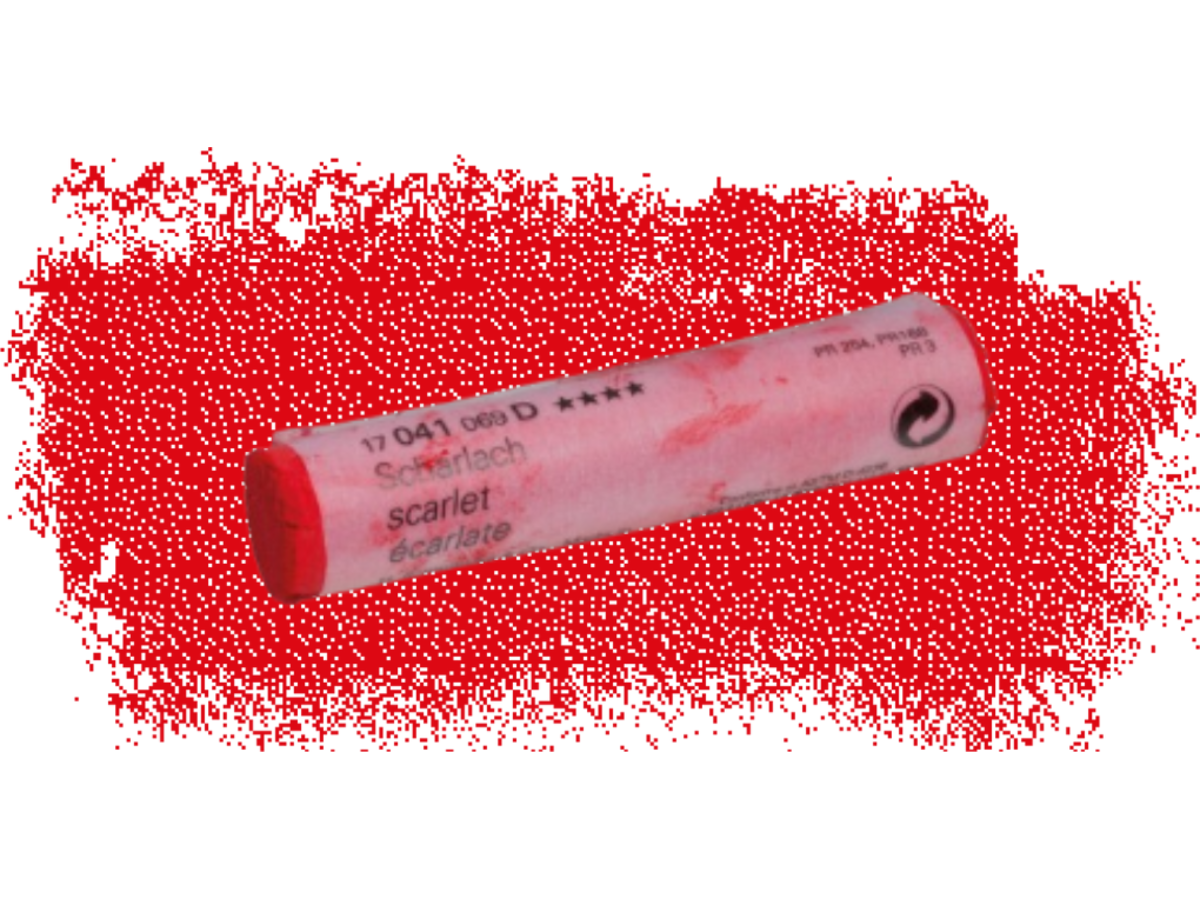 SCHMINCKE WEICHE KÜNSTLER PASTELLFARBE SCHARLACH 041D 1