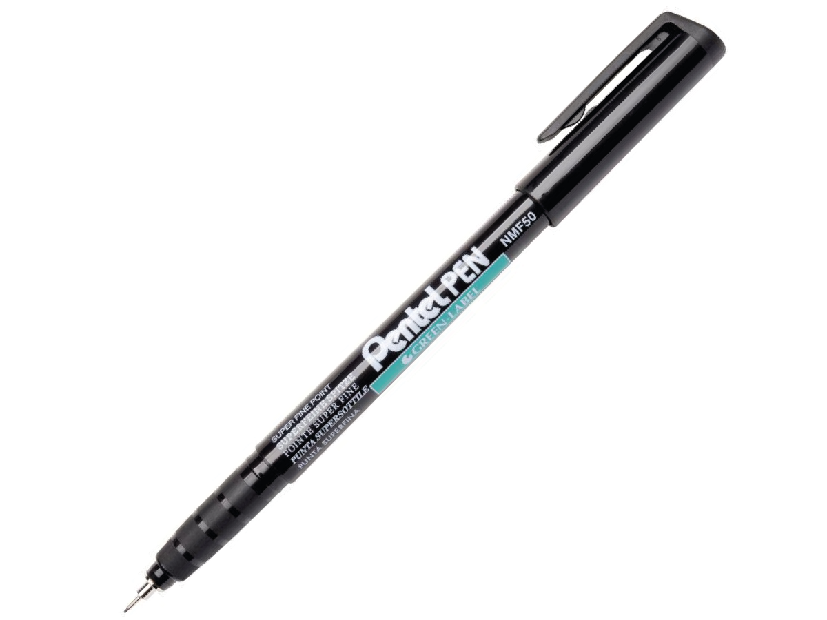 PENTEL FINELINER NMF50 0,4MM SCHWARZ 1