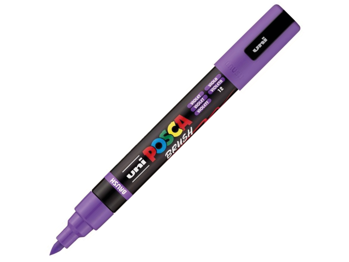 UNI POSCA MARKER PC5BR VIOLETT 1