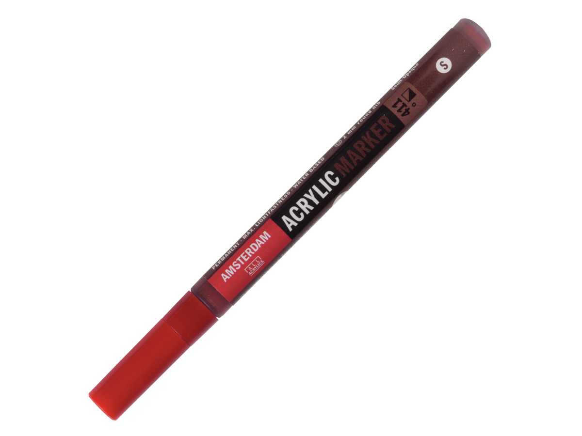 AMSTERDAM ACRYL MARKER 1-2MM RUND SIENA GEBRANNT 1