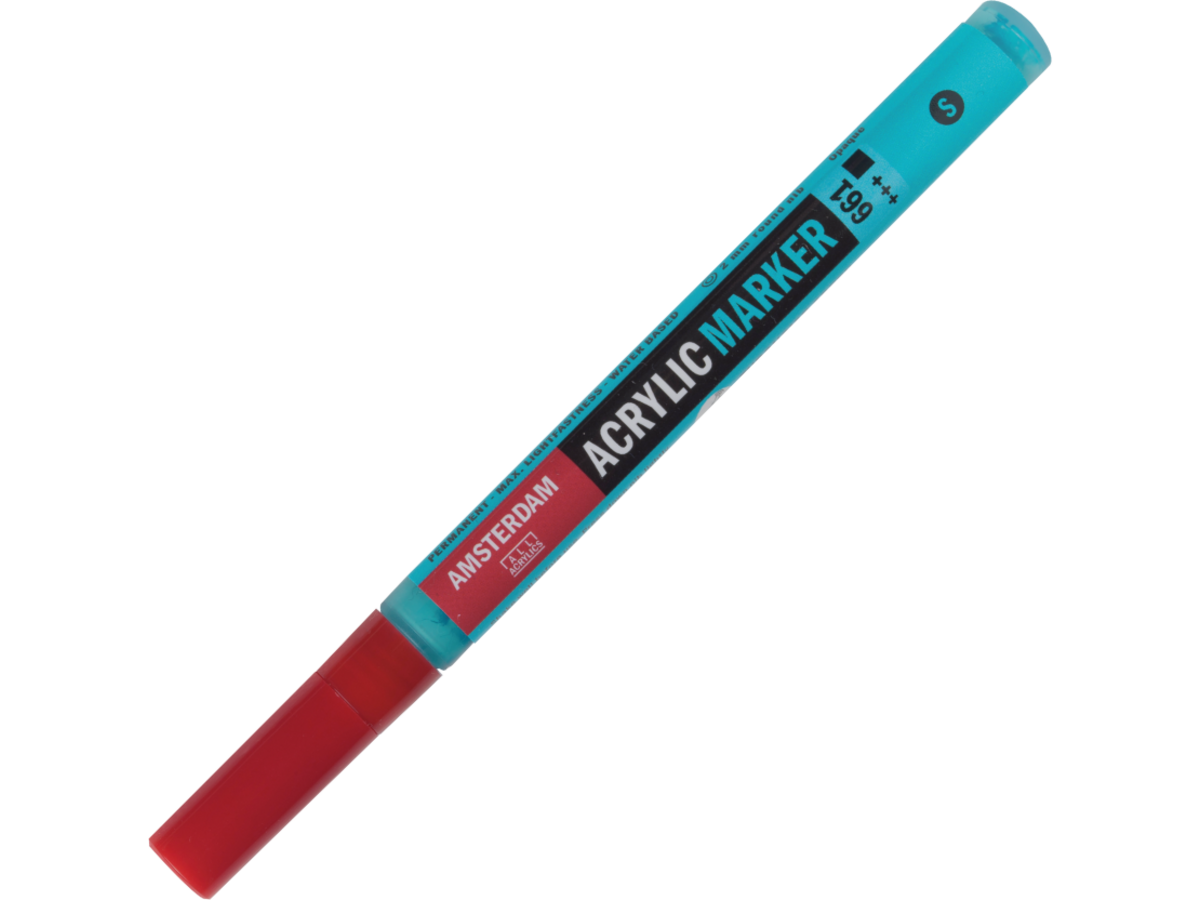 AMSTERDAM ACRYL MARKER 1-2MM RUND TÜRKISGRÜN 1