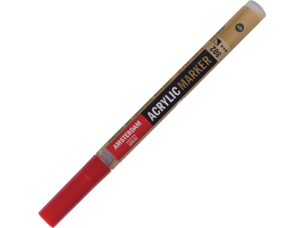 AMSTERDAM ACRYL MARKER 1-2MM RUND GOLD HELL 1