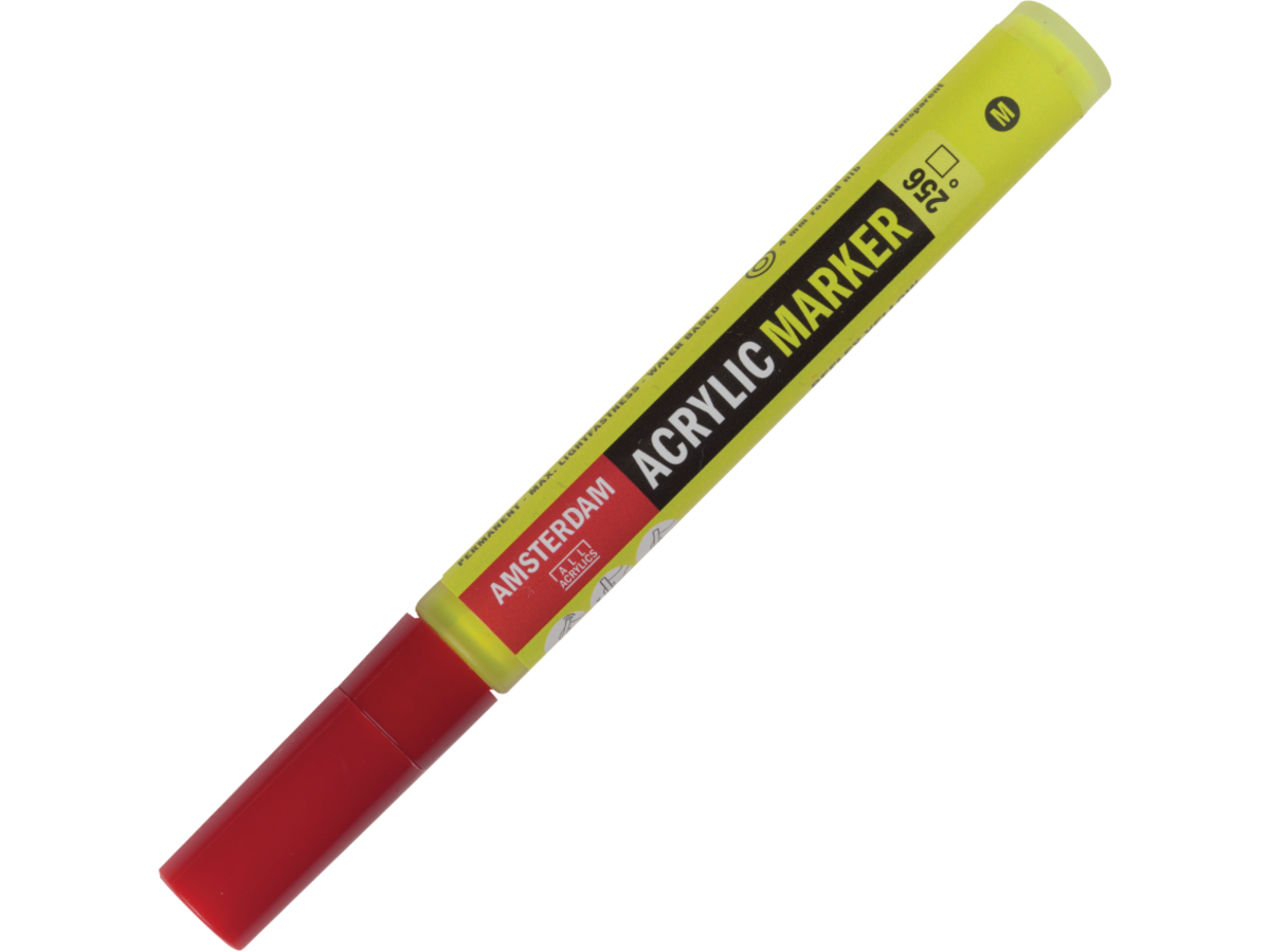 AMSTERDAM ACRYL MARKER 3-4MM RUND REFLEXGELB 1