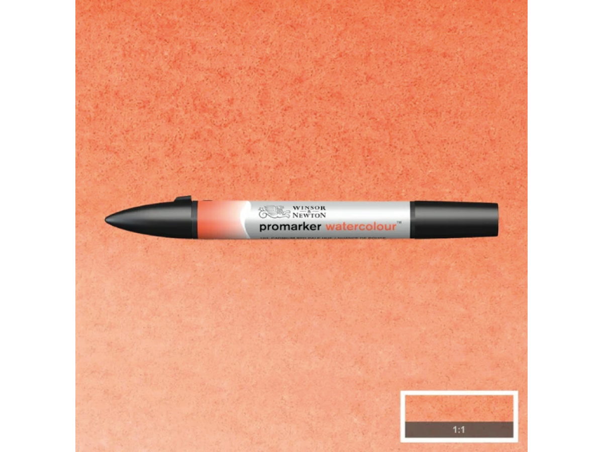 WINSOR & NEWTON PROMARKER WATERCOLOUR 103 CADMIUM RED PALE HUE 1