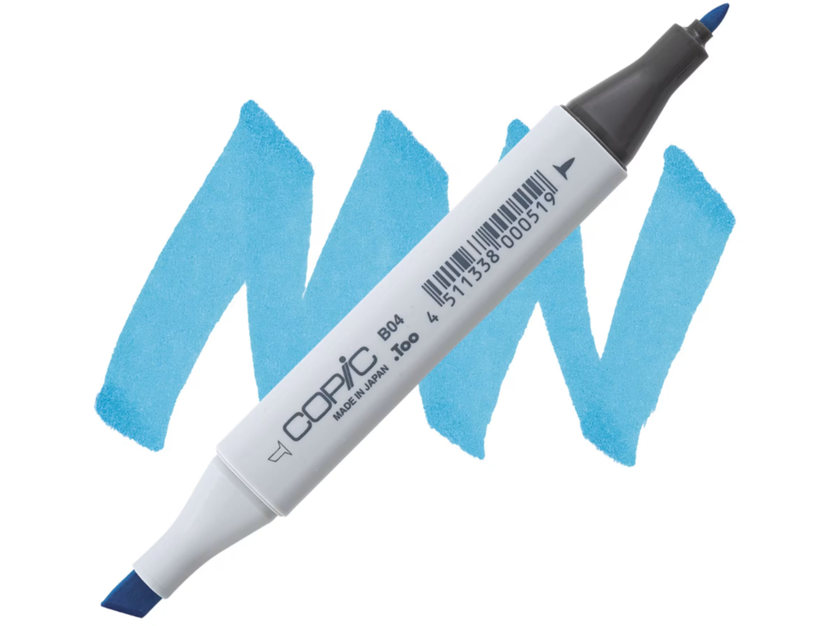 COPIC MARKER B04 TAHITIAN BLUE 1
