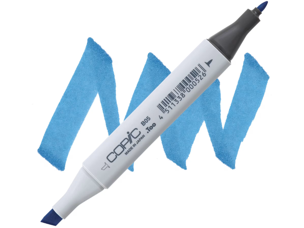 COPIC CLASSIC MARKER B05 PROCESS BLUE 1