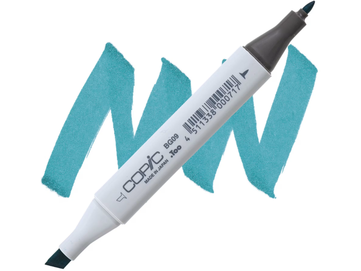 COPIC MARKER BG09 BLUE GREEN 1