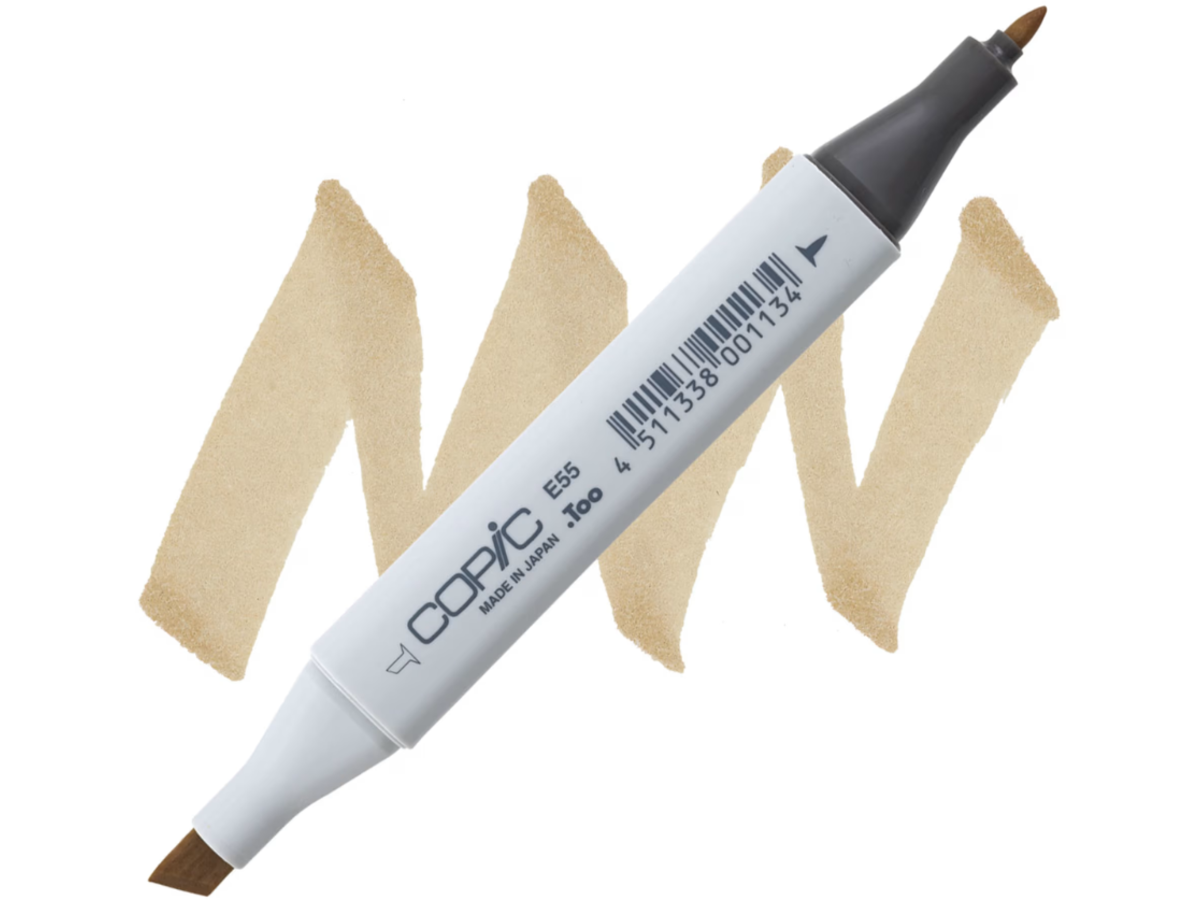 COPIC MARKER E55 LIGHT CAMEL 1