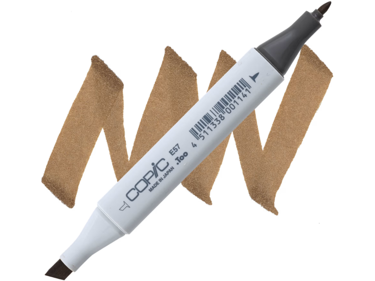 COPIC MARKER E57 LIGHT WALNUT 1