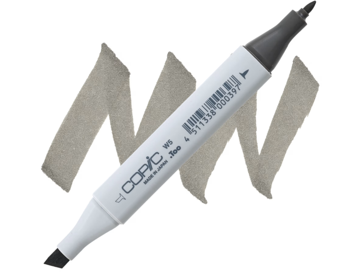 COPIC CLASSIC MARKER W05 WARM GREY 5 1