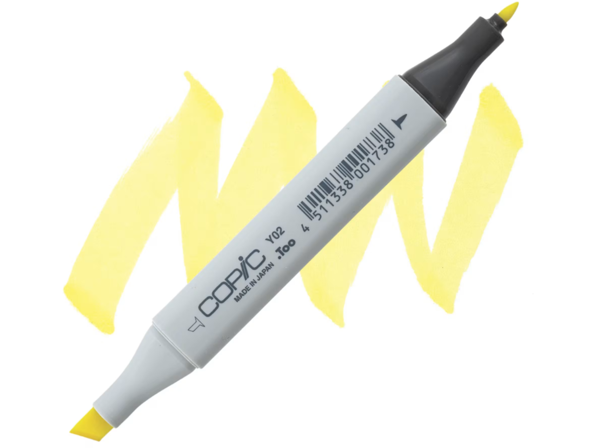 COPIC CLASSIC MARKER Y02 CANARY YELLOW 1