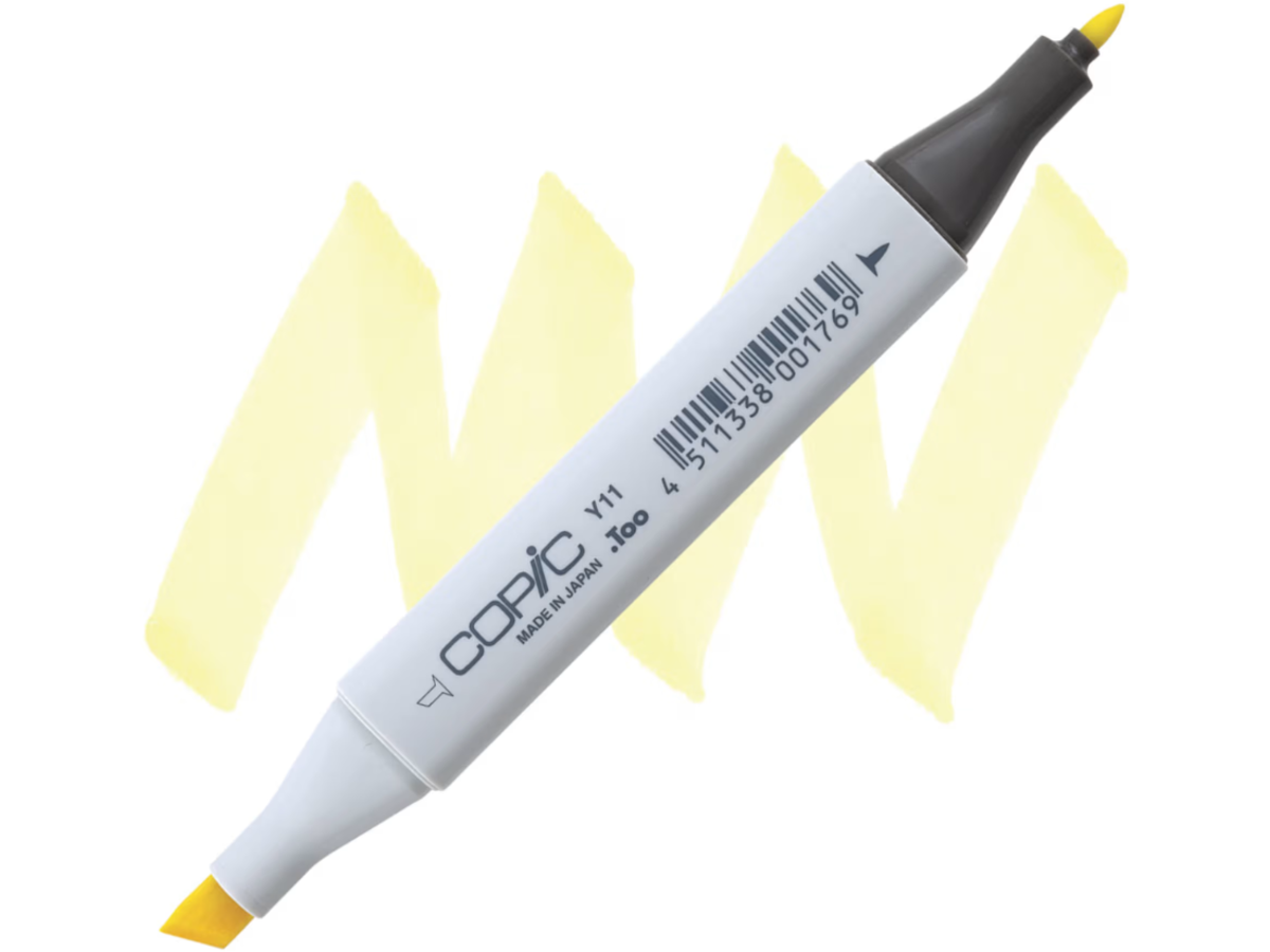 COPIC CLASSIC MARKER Y11 PALE YELLOW 1