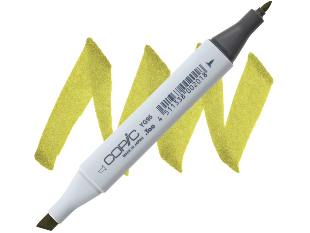 COPIC CLASSIC MARKER YG95 PALE OLIVE 1