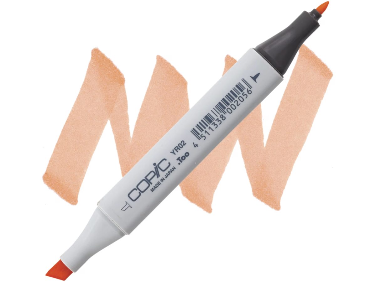COPIC CLASSIC MARKER YR02 LIGHT ORANGE 1
