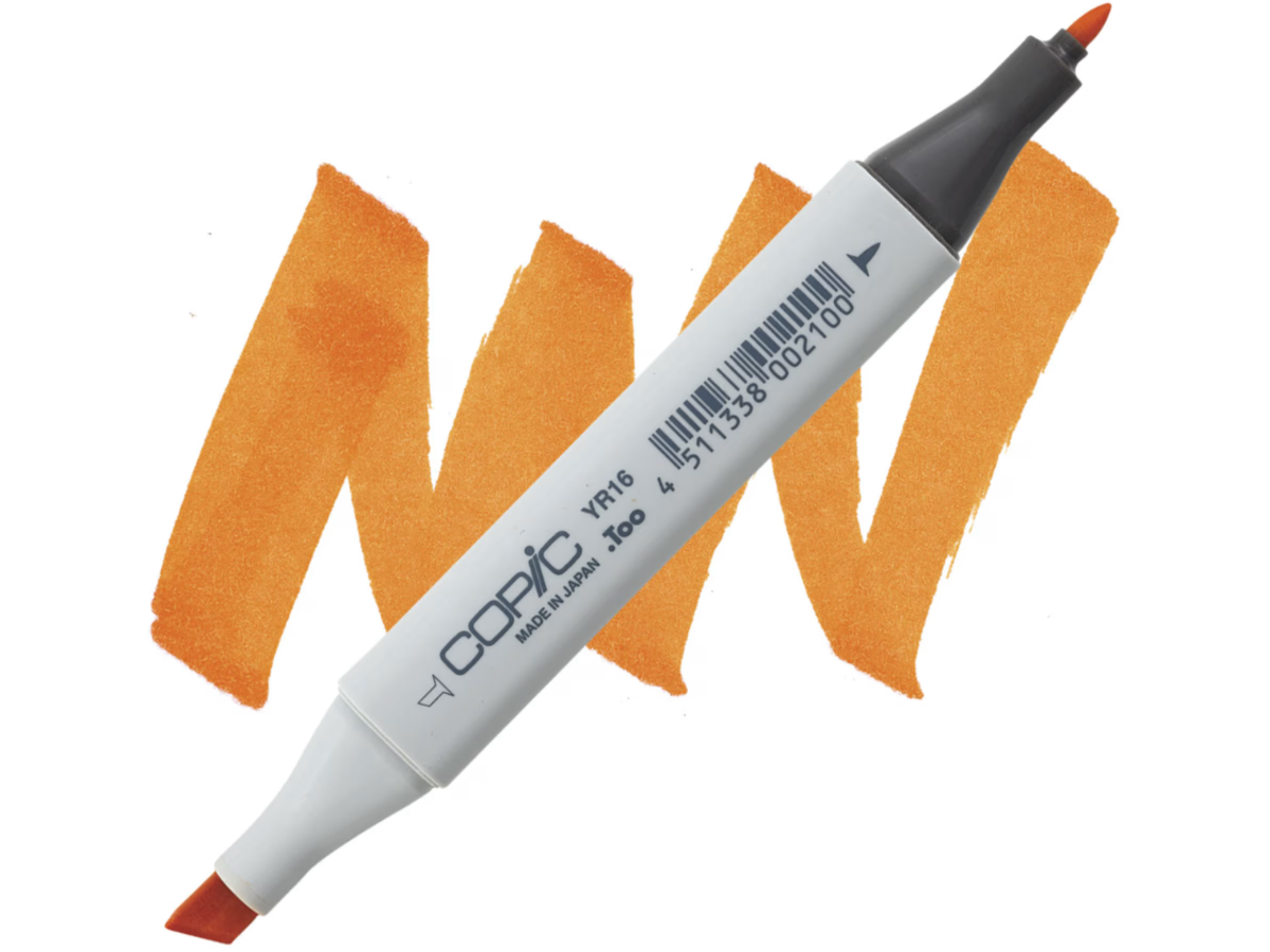 COPIC CLASSIC MARKER YR16 APRICOT 1