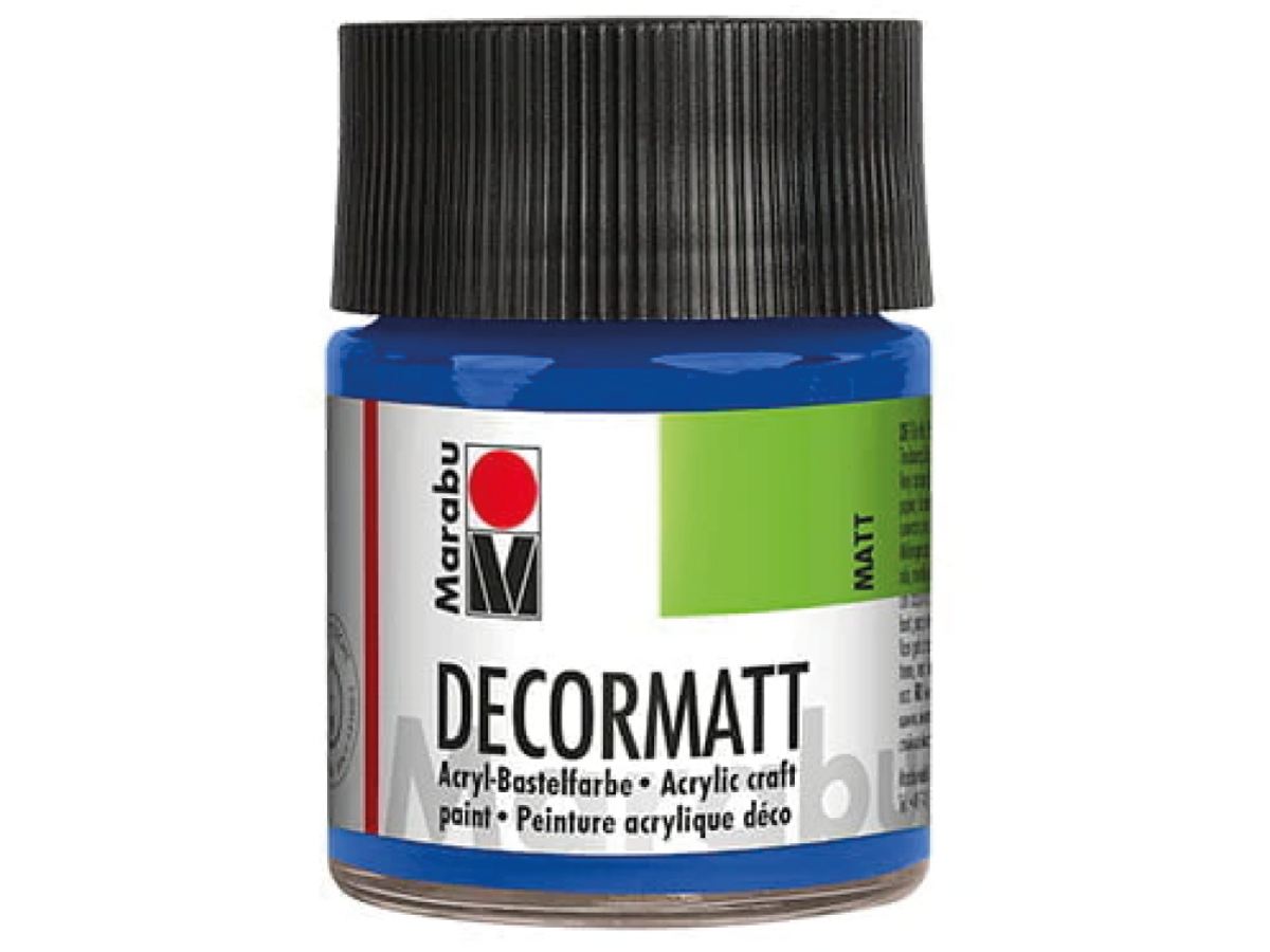 MARABU DECORMATT 50ML 257 KONINGSBLAUW OP=OP 1