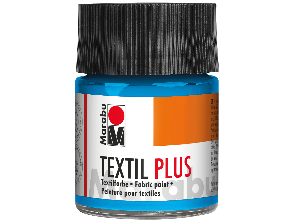 MARABU TEXTIL PLUS 50ML 090 HIMMELBLAU 1