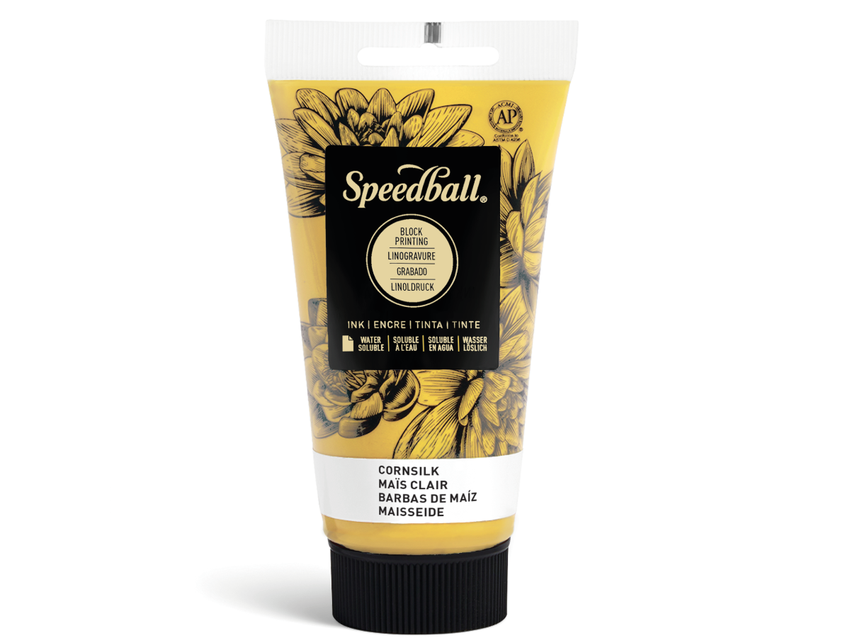 SPEEDBALL WATER-SOLUBLE BLOCKPRINTING INK 75ML MAISSEIDE 1