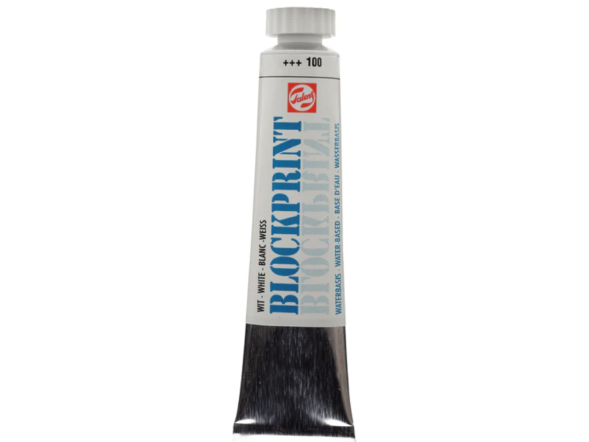 TALENS BLOCKPRINT DRUCKFARBE 20ML WEISS 001 1