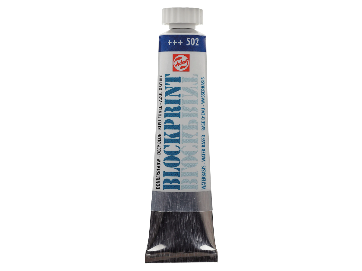 TALENS BLOCKPRINT DRUCKFARBE 20ML DUNKELBLAU 502 1