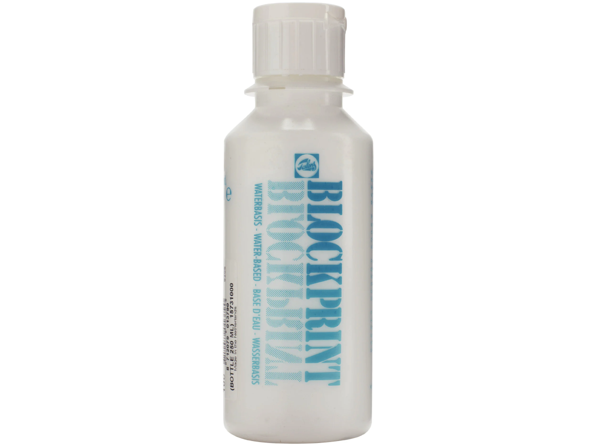 TALENS BLOCKPRINT DRUCKFARBE 250ML WEISS 100 1