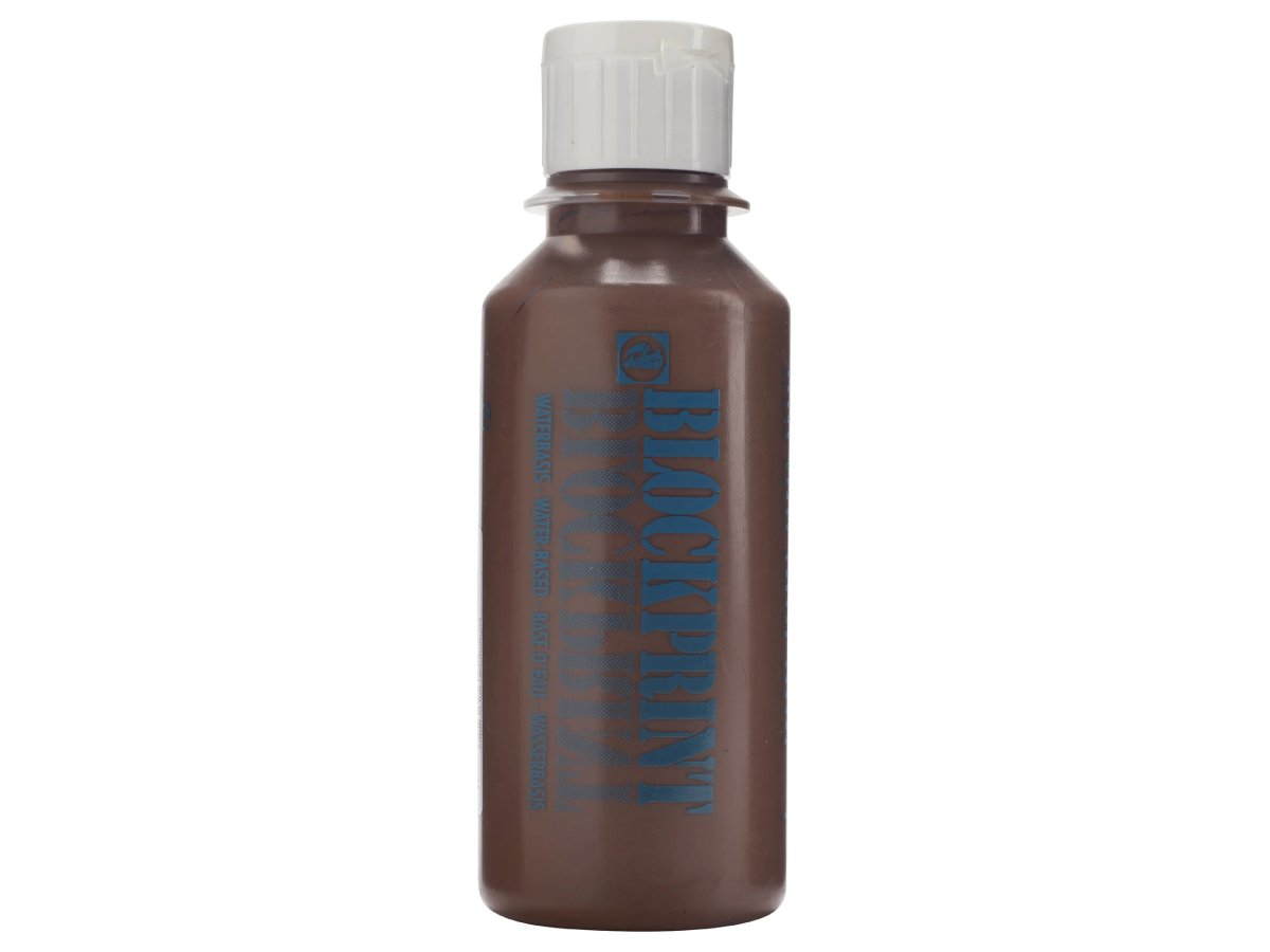 TALENS BLOCKPRINT DRUCKFARBE 250ML BRAUN 400 1