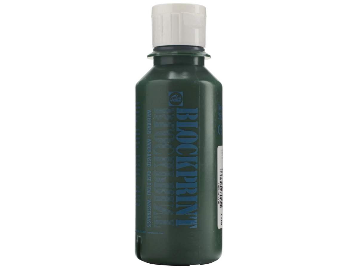 TALENS BLOCKPRINT DRUCKFARBE 250ML DUNKELGRÜN 602 1